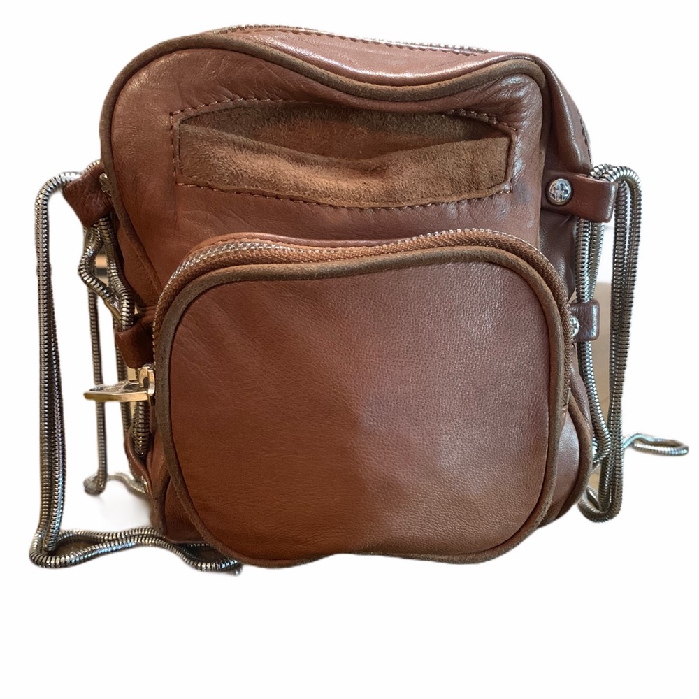 Alexander Wang Whisky Brown Brenda Mini Crossbody